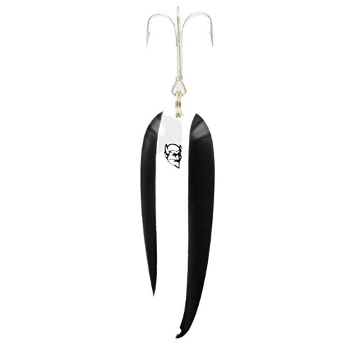 Eppinger Dardevle Huskie Jr. 4 - 1/2" 2 Oz - SpoonsEppingerNickel Back Black/WhiteFreshwater043332007026FishAndSave