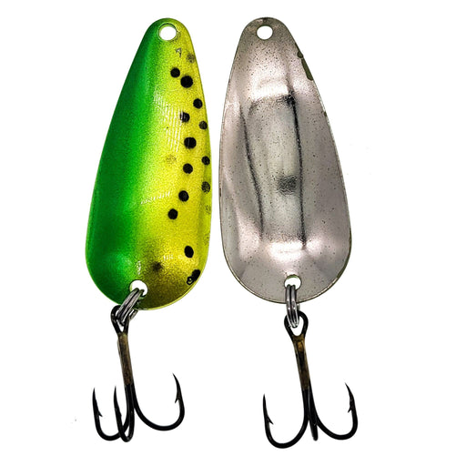 FAS Casting Spoons 1/2 Oz 2-1/8" Green Trout (Bulk) - FishAndSave