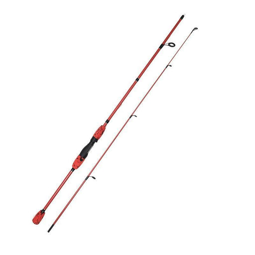 FAS Cold Blood Light Med Action Spinning Rod 2 pc. 6' Red Black Camo - FishAndSave