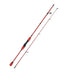 FAS Cold Blood Light Med Action Spinning Rod 2 pc. 6'11" Red Black Camo - FishAndSave