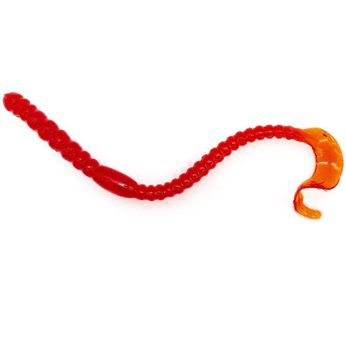 FAS Curly Tail Worms 5-1/2" Many Colors Avail. (Bulk/Packaged) Pack Of 10 - FishAndSave