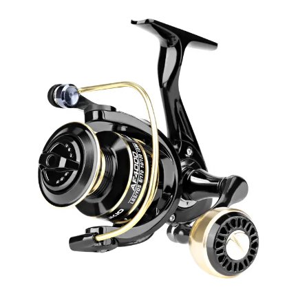deukio fishing reels FAS Deukio Spinning Reel 5.2:1 Black/Gold