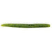 FAS Earthworm Soft Bait 5" Green w/Pepper Qty 10 - FishAndSave