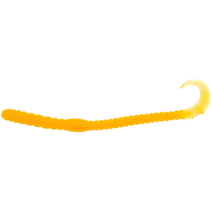 FAS Ribbed Curly Tail Worm 5.5" Qty 10 - FishAndSave