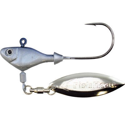 Fish Head Spin Jighead 1/2 Oz 5/0 Hook Qty 1 - FishAndSave