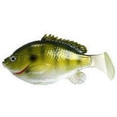 Fish Lab Bio-Gill Soft Weedless Swimbait BGQS-4.5-LB 4 5/8" Light Bluegill Qty 2 - FishAndSave