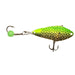 FREEDOM LURES HAMMERED MINNOW SPOON 3/8OZ CHARTREUSE/SILVER - FishAndSave