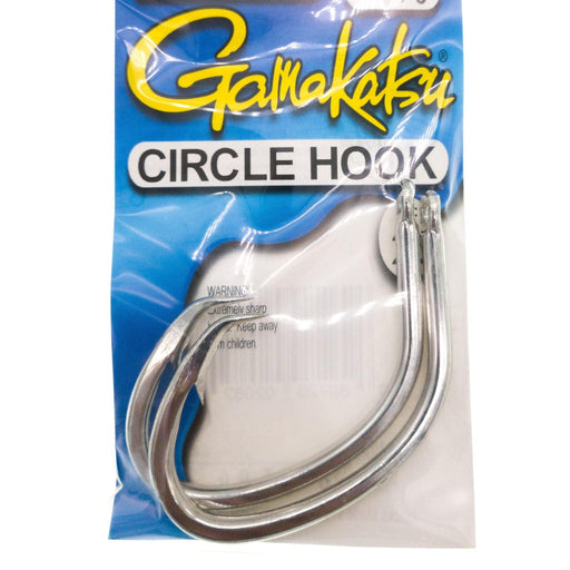 Gamakatsu Circle Hooks Straight Eye Nickel - FishAndSave