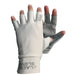 Glacier Glove Ascencion Bay Sun Glove Light Gray - FishAndSave