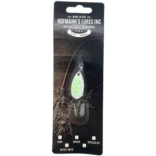 Hofmanns Lures Spinners C2 1/6 oz White/Green - FishAndSave