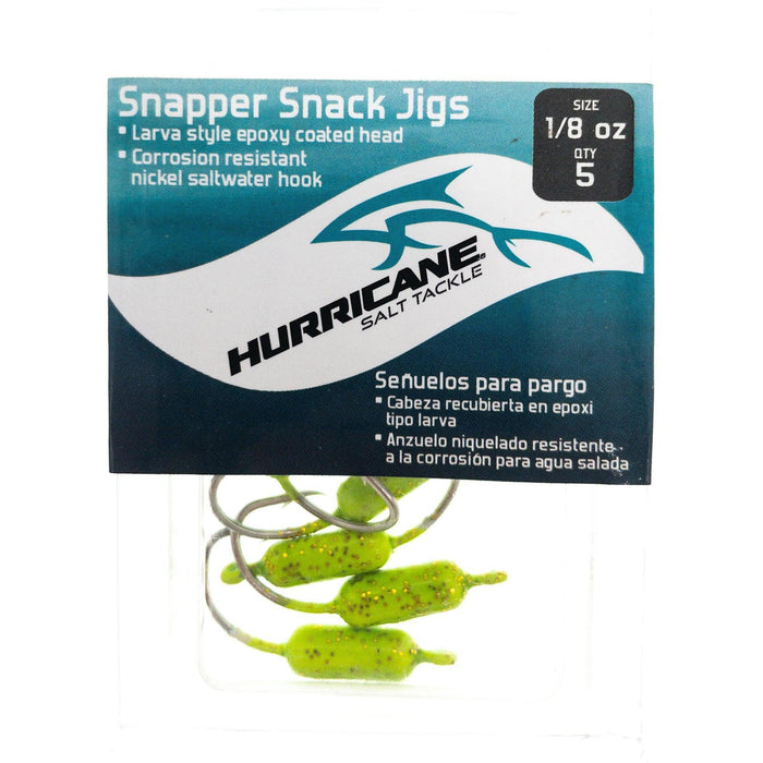 Hurricane Snapper Snack Jigs Qty 5 - FishAndSave