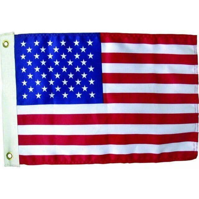 Invincible Marine Flag USA 12"x18" - FishAndSave