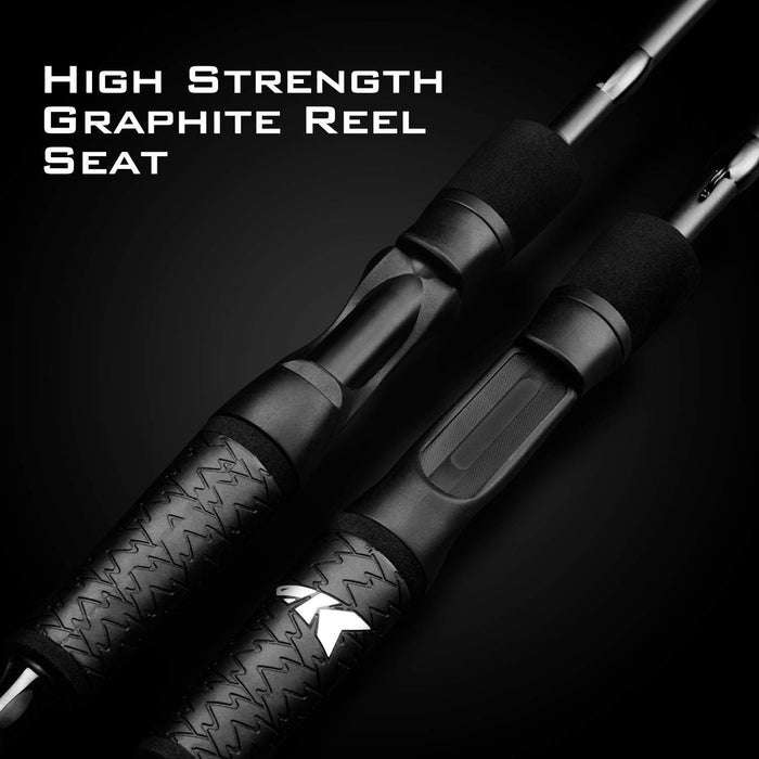 Kastking KCOSPNCX - 70M Crixus IM6 7'0" Medium Spinning Rod 2 Piece - Spinning Rods MediumKastKingFathertwentyfourFishAndSave