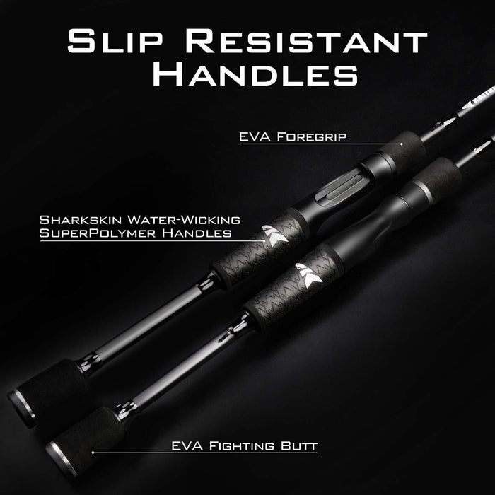 Kastking KCOSPNCX - 70M Crixus IM6 7'0" Medium Spinning Rod 2 Piece - Spinning Rods MediumKastKingFathertwentyfourFishAndSave