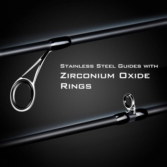 Kastking KCOSPNCX - 70M Crixus IM6 7'0" Medium Spinning Rod 2 Piece - Spinning Rods MediumKastKingFathertwentyfourFishAndSave