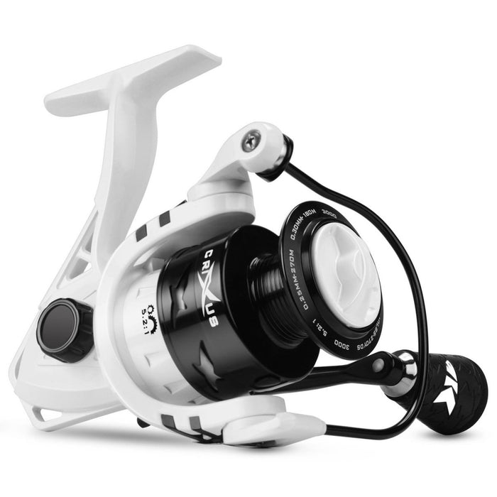 cheap kastking spin fishing reels Kastking KRLSPNCX-S30WH Crixus 3000 Spinning Reel 5.2:1 (Bulk)
