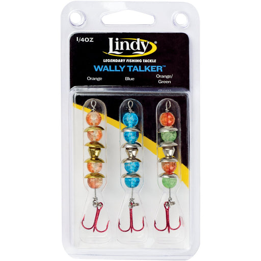 Lindy Wally Talker 1/4 Oz Multi-Color 3 Pack - FishAndSave