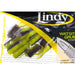 Lindy Watsit Grub Fat Bodies 2" Qty 10 - PlasticsLindyChartreuse Purple Flake/PurpleBass025787684007FishAndSave