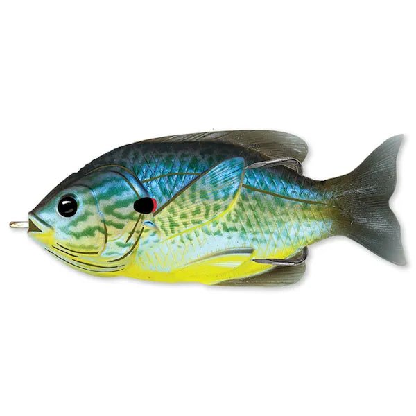 LiveTarget Hollow Body Sunfish 3" 7/16 Oz Blue/Yellow Pumpkinseed Qty 1 - FishAndSave