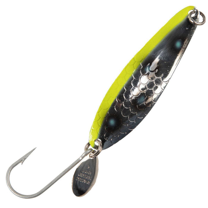 Luhr Jensen Coyote Spoon UV - SpoonsLuhr Jensen3 - 1/2"Chartreuse GreenBest Seller049762636980FishAndSave
