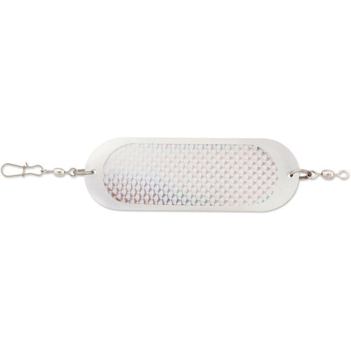 Luhr Jensen Dodger 3/0 4 - 5/8" Chrome & Silver Prism - TrollingLuhr JensenFreshwater049762127693FishAndSave