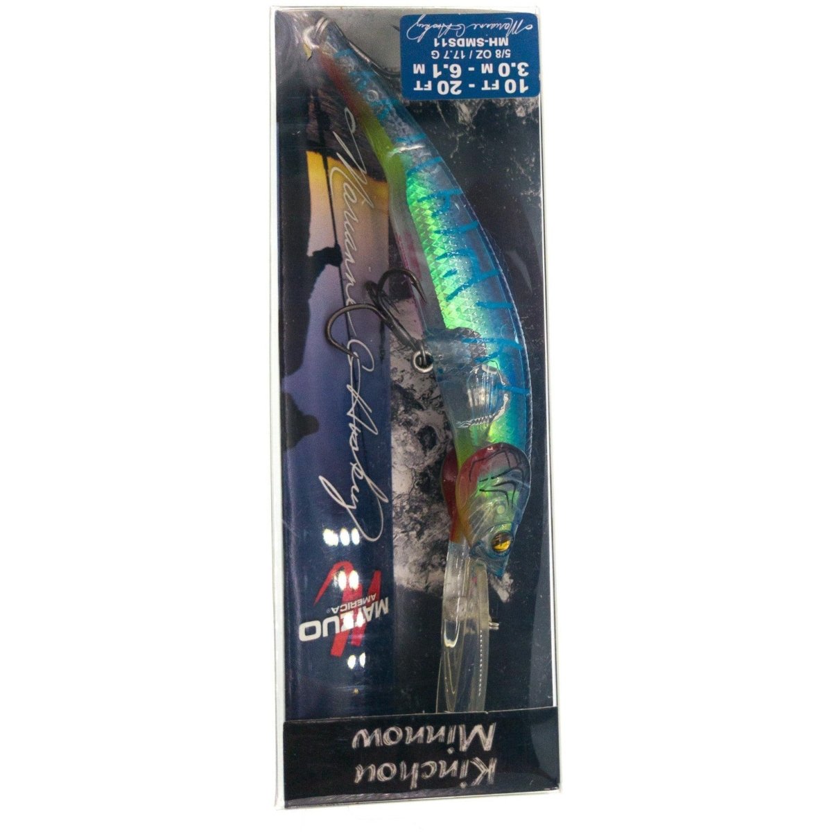 2 Confezioni Esche Crankbait Matzuo Kinchou Minnow Sassy Cisco – Nuove
