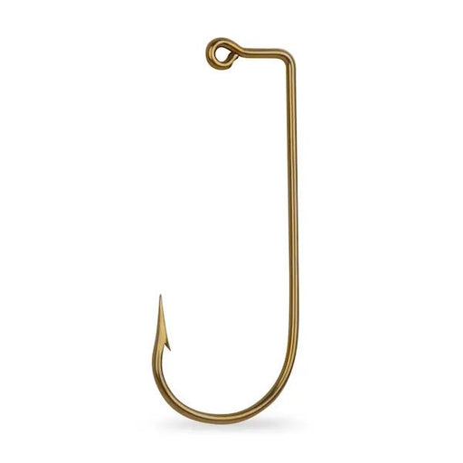  Mustad Classic Extra Strong Reversed Point Forged Turned Up  Eye Steelhead Octopus/Beak Hook with Extra Short Shank (Pack of 10),  Bronze, 2 : Fishing Hooks : Sports & Outdoors