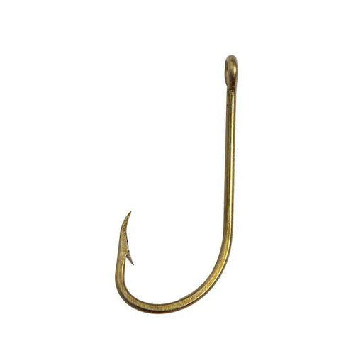  Mustad Classic Extra Strong Reversed Point Forged Turned Up  Eye Steelhead Octopus/Beak Hook with Extra Short Shank (Pack of 10),  Bronze, 2 : Fishing Hooks : Sports & Outdoors