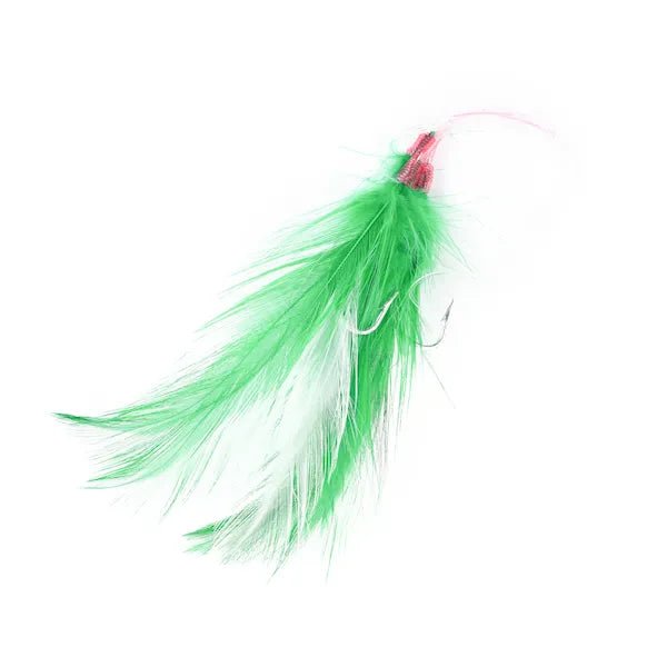 Mustad Mackerel Rig 40Lb Test Qty 1 - Hooks/RigsMustadGreen/White4/0Fathertwentyfour023534440906FishAndSave