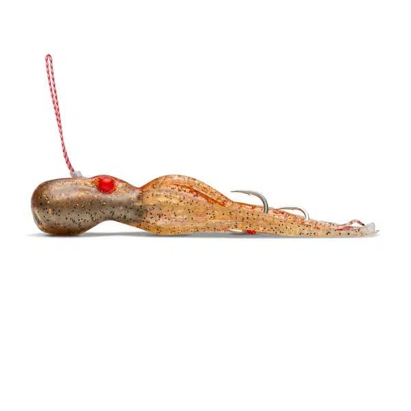 Mustad Mini Inkvader Octopus Jig w Double Assist Hooks 4" 3/4 oz/20g - FishAndSave