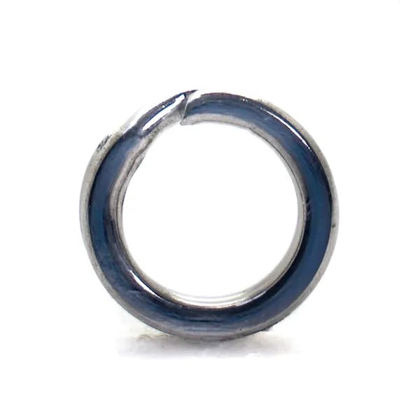Mustad Stainless Spilt Rings Size 7.2 BS 44Lbs Qty 10 - FishAndSave