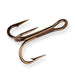 Mustad Treble Round Bend Treble Hooks Qty 5 - FishAndSave