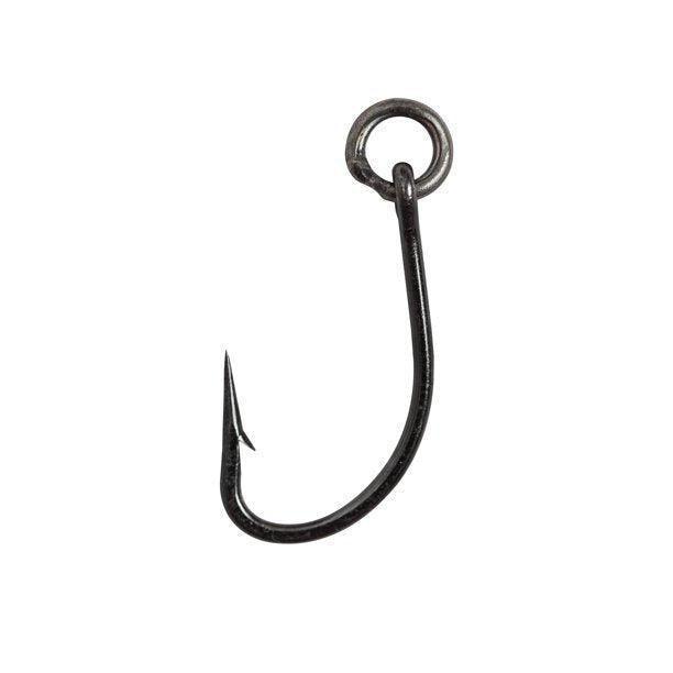 Mustad UltraPoint Live Bait Hook Size 2/0 Needle Point, 3X Short Shank O'Shaughnessy Ringed Eye Black Nickel qty 6 - FishAndSave