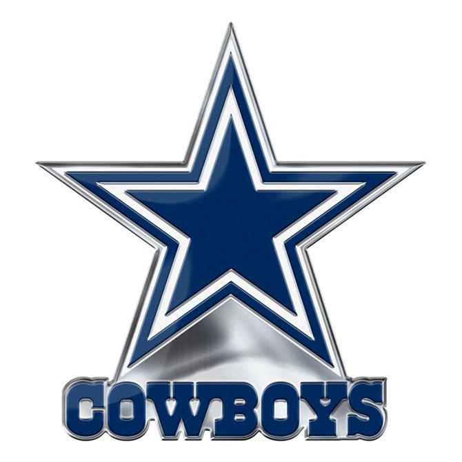 NFL CE4NF09 Cowboys Alternative Logo Full Color Emblem - FishAndSave