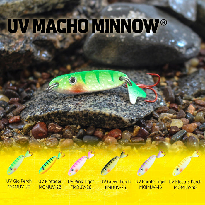Northland Tackle UV Macho Minnow 1/16 oz. Pack of 12 - FishAndSave