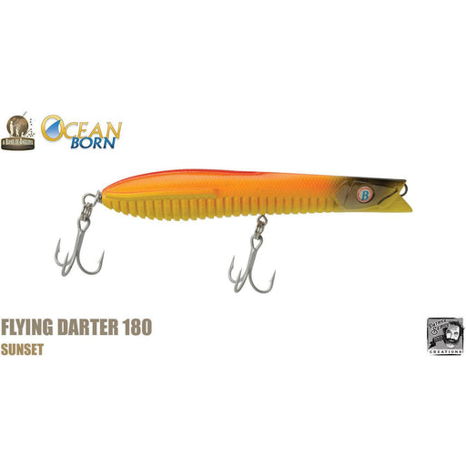Ocean Born Flying Darter 180 HX 7" 6-1/3 oz. Sunset - FishAndSave