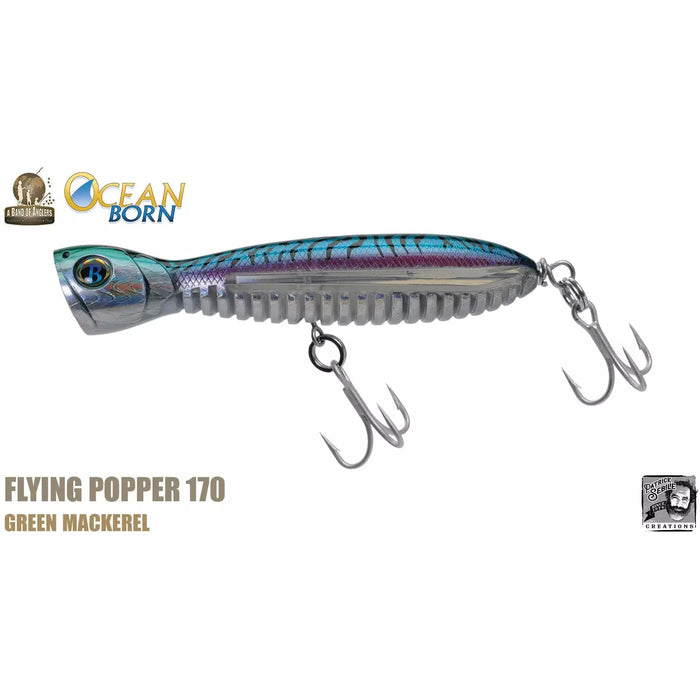 Ocean Born Super Long Distance Flying Popper 170 6-3/4" 6-3/4 oz. - FishAndSave