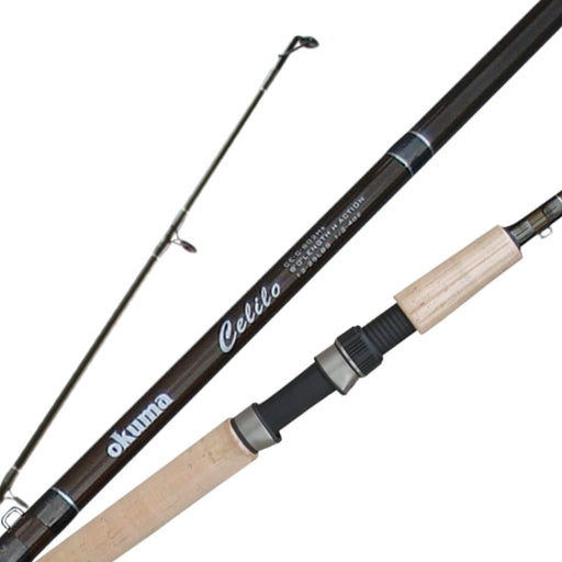 okuma celilo 8'6 spinning rod Okuma CE-S-862MLa Celilo Spinning Rod 8'6" 2 Pc Moderate Med Light