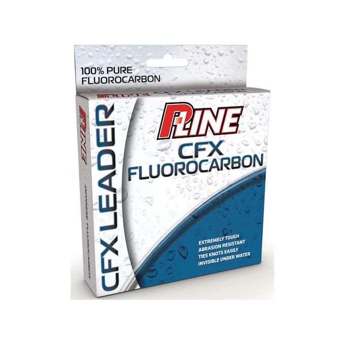 P-Line CFX Fluorocarbon Leader 20Lb 27Yds Clear - FishAndSave
