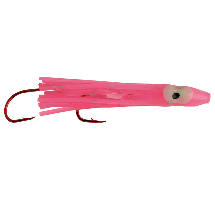 P-Line Reaction Squid 2" Glow/Pink Qty 2 - FishAndSave