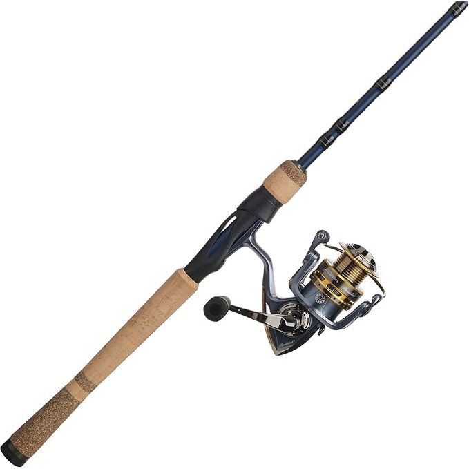 ●fenwick EAGLE 釣り竿 Pflueger スピニングリール付き Pflueger President Fenwick Eagle 6'6