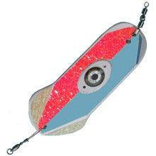 Pro-Troll ProFlash 4" Lighted Flasher with Spin Fins and E Chip Strike Three - FishAndSave