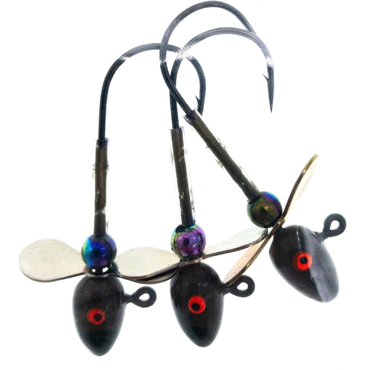 Propagator Bullethead Propeller Jigs Qty 3 FishAndSave