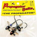 Propagator Bullethead Propeller Jigs Qty 3 - FishAndSave