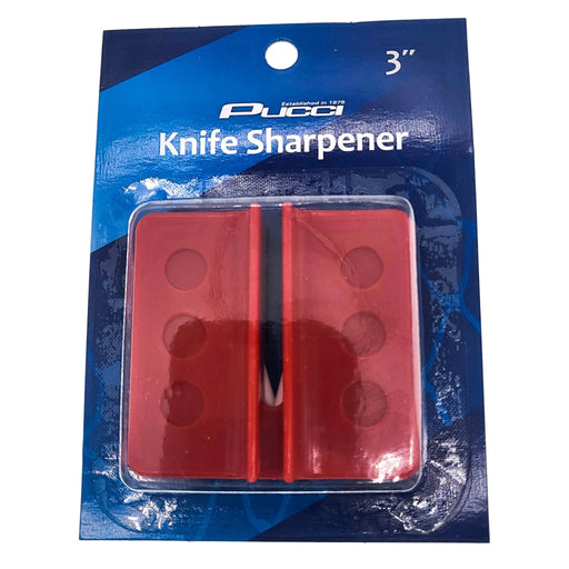 Pucci knife Sharpener 3" Red - FishAndSave