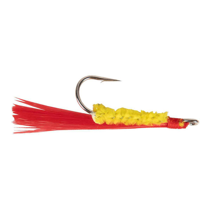 Pucci Shrimp Fly Rig Size 5/0 Red-Yellow Qty 2 - FishAndSave