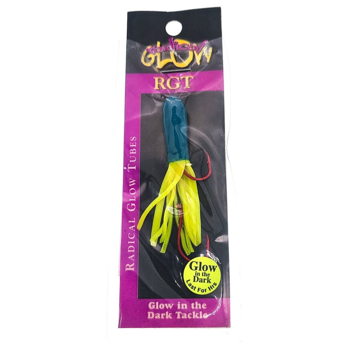 Radical Glow Tubes RGT Qty 1 - Hooks/RigsRadical Glow1 - 1/2"Blue/ChartreuseFreshwater096951333205FishAndSave