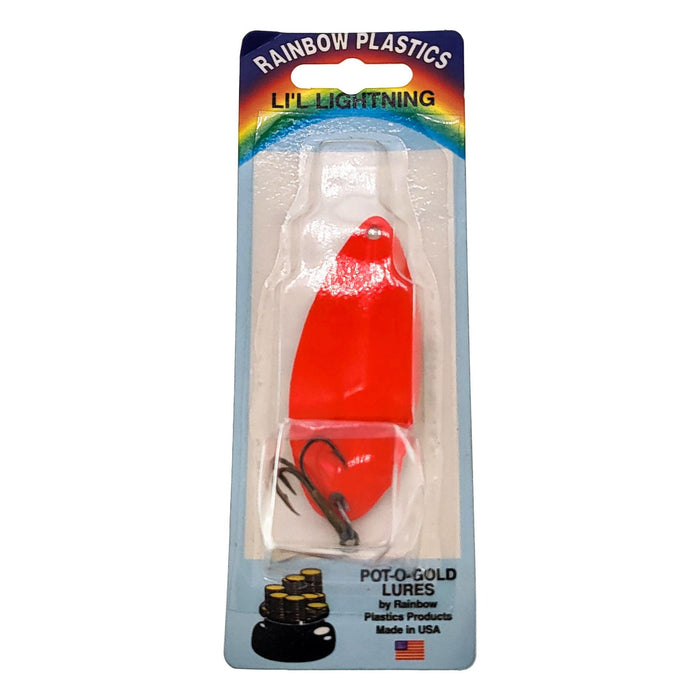 Rainbow Plastics Lil' Lightning Casting/Trolling Spoon - FishAndSave