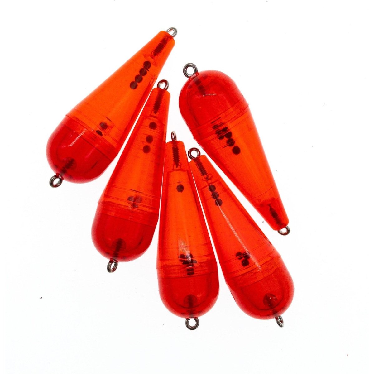Rainbow Plastics Rattling Torpedo Float 1/4 oz. 5 Pack (Bulk) FishAndSave