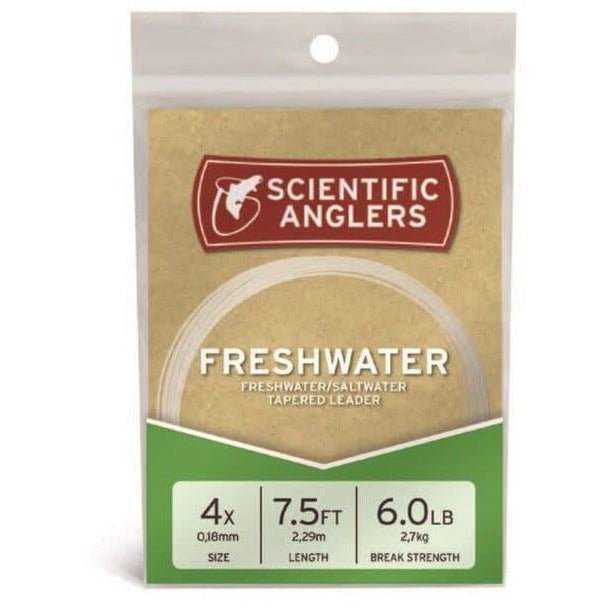 Scientific Anglers Freshwater Nylon Leaders 130714 3X 9&#39; - FishAndSave